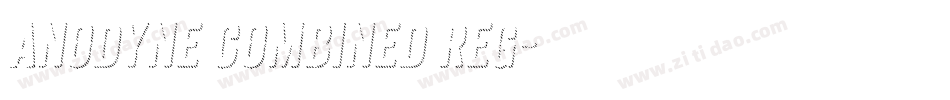 Anodyne Combined Reg字体转换